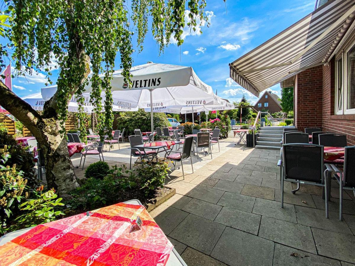 Hotel-Restaurant Vier Linden شتاده المظهر الخارجي الصورة